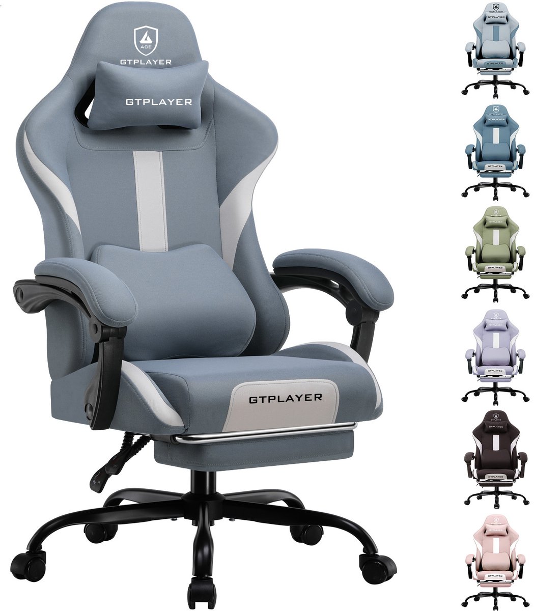 Gaming Stoel, Gamersstoel, Ademende Bureaustoel van - Gaming - €109,99