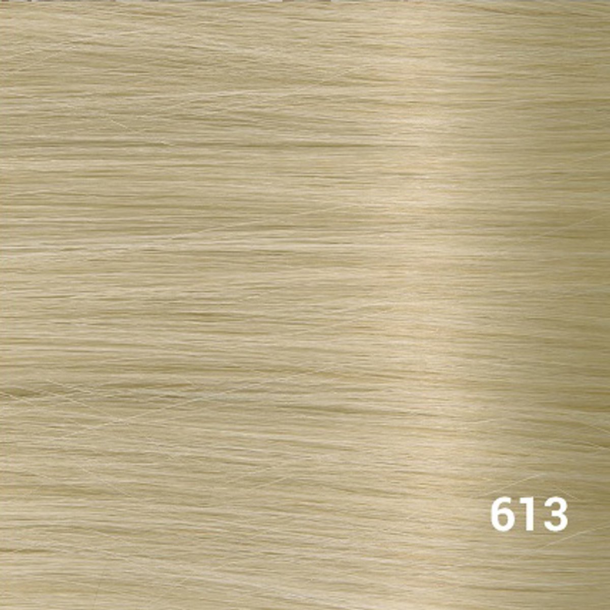 LUXHAIR LABEL BY LOTT. Premium Weft Hair Extensions – 16” / 40 cm – 110g – Light Blonde (#613) | 100 % Real Remy Human Hair Extensions Voor Volume & Lengte