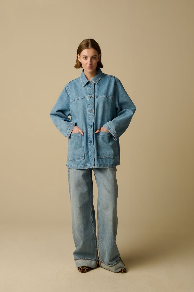 Sissy-Boy - Blauw denim jack