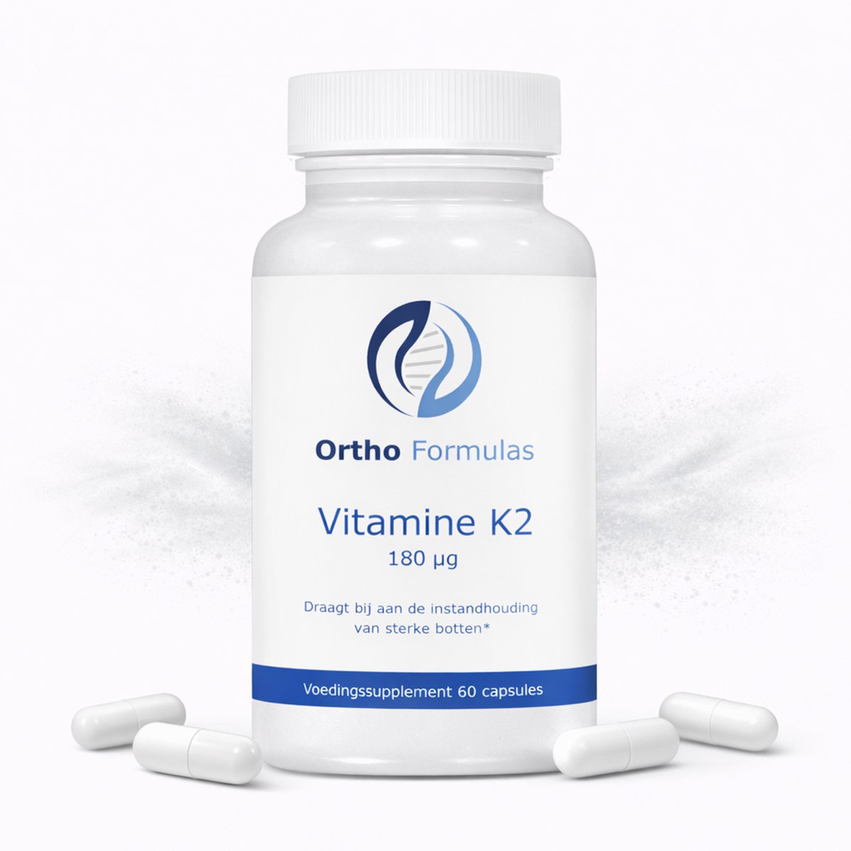 Vitamine K2 MK-7 180 mcg – Calciumopname & Botten – 60 Vegan Capsules