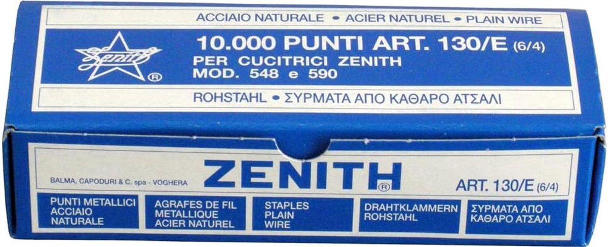 Nietjes 130 E 6 4 - Staal - 10.000 stuks