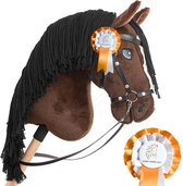 Hobby Horse Land - Hobby Horse "Jump Star" - Inclusief halster - Stokpaard - A3
