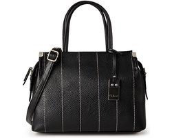 Gabor handtas schoudertas Gela Stripe Hand Bag Black zwart