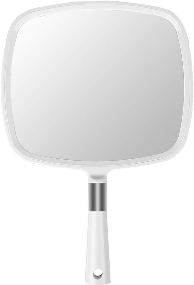Grote Handspiegel met Handvat voor Make-up en Kapper - Professioneel en Thuisgebruik