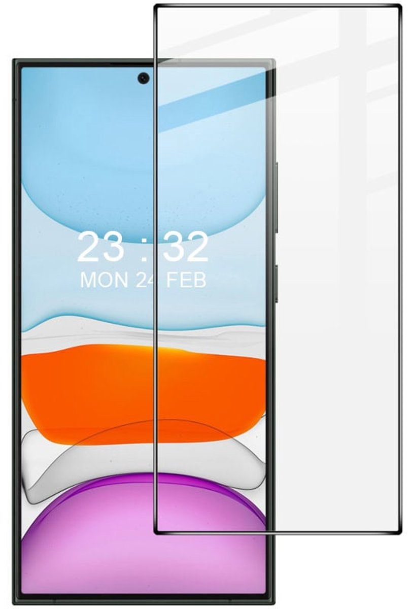 Solidenz Screenprotector - Geschikt voor Samsung Galaxy S24 Ultra - Premium Fullcover