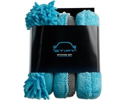 Stipt Sponge Set - 3 autosponzen voor wassen en poetsen