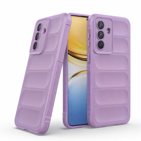 Aerogrip Hoesje - geschikt voor Samsung Galaxy A57 - Solidenz Telefoonhoesje - Paars
