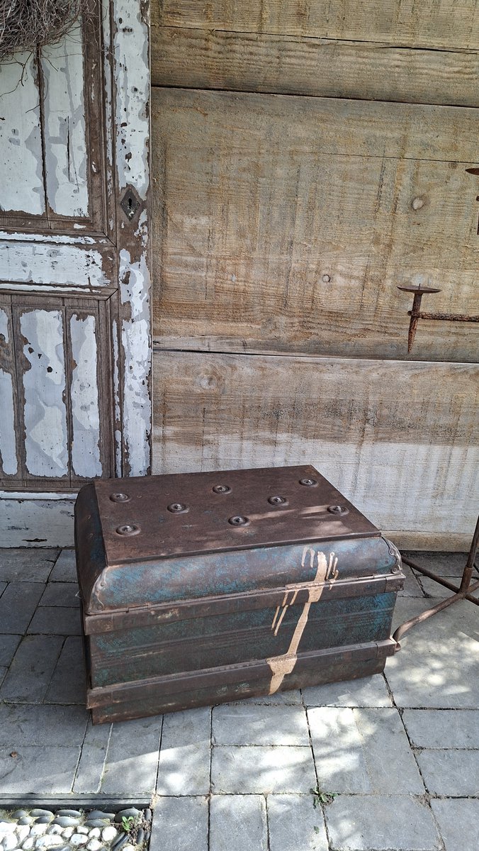 Suitcase old iron
