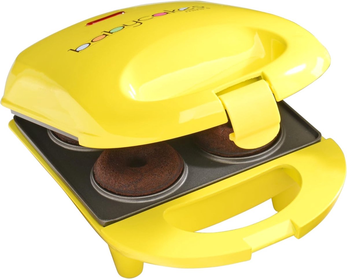 Mini Donut Maker voor 4 Donutjes - Snel en Eenvoudig Bakken