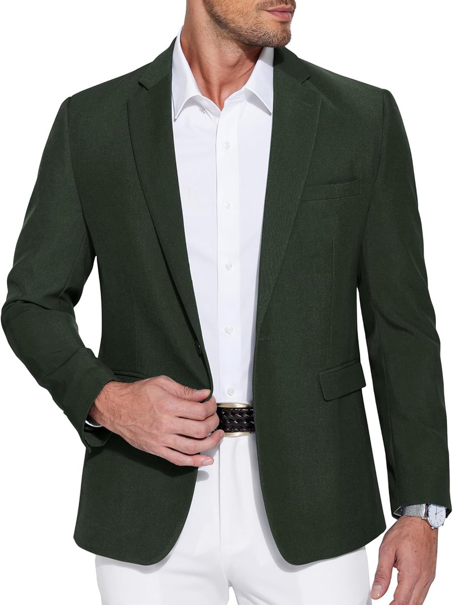 Heren Colbert - Sportieve Blazer - Zakelijk Casual - Kreukvrij Licht Materiaal