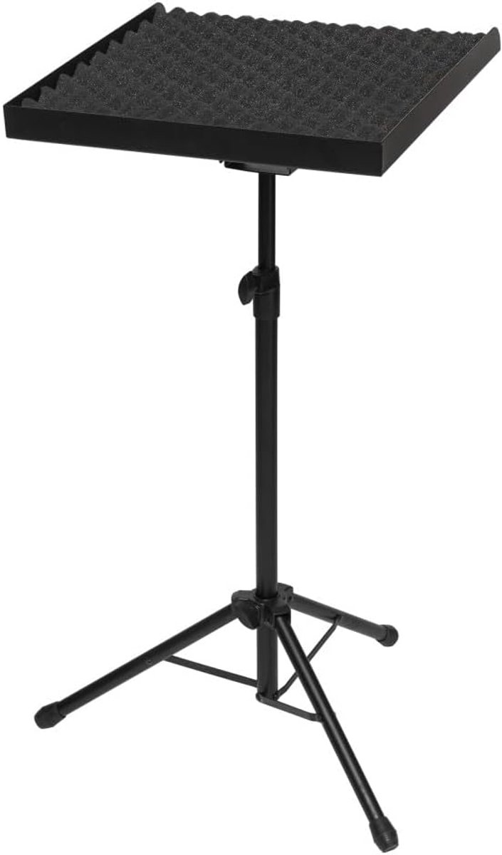 Metalen Percussietafel 47x47 cm met Inklapbare Poten voor Drums en Bekkens