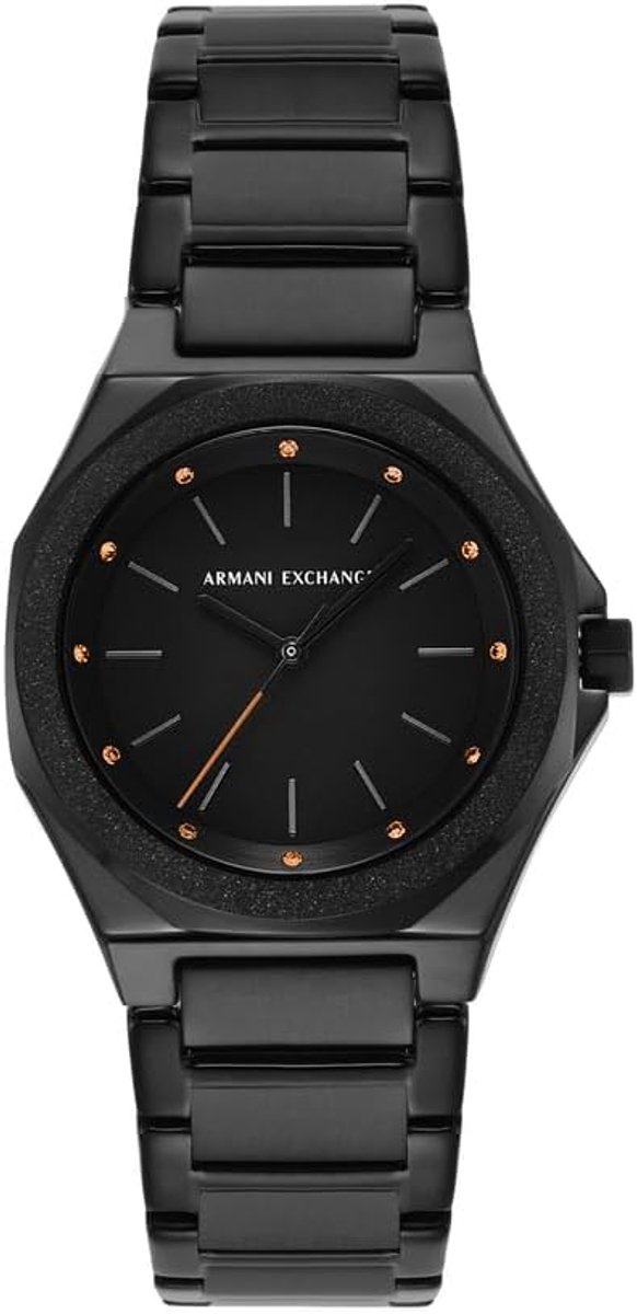 Dames Horloge - Polshorloge Armband - Dagelijks Gebruik - Mat Zwarte Kast - 34MM - Zwart