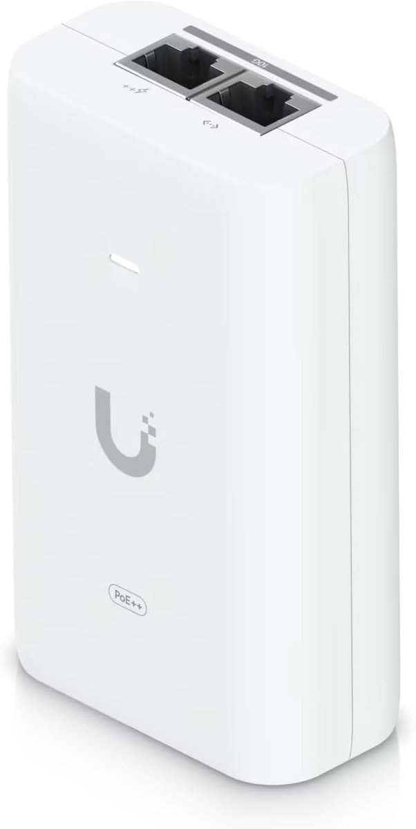 Netwerk Injector - PoE Adapter - Apparaten Voeden - 10 Gigabit Ethernet - 10.6 x 3.4 x 6.3 cm - Zwart