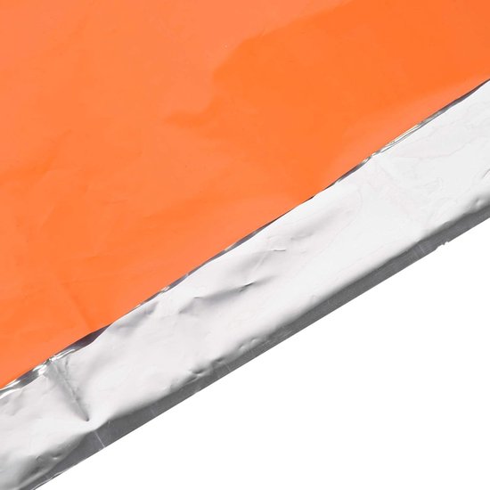 Reflecterende Nooddeken en Campingmat - Lichtgewicht, Compact en Warmtebehoudend van Merkloos — afbeelding 4