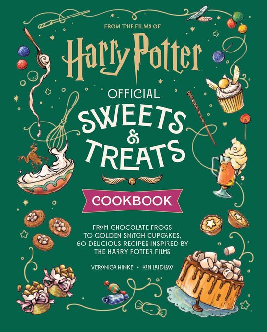 Harry Potter Sweets And Treats Cookbook - cover