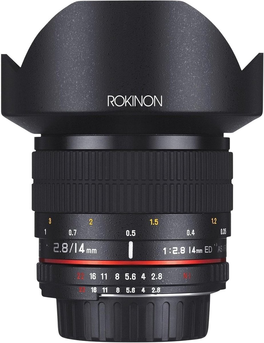 14 mm F2.8 Ultragroothoeklens voor Micro Four-Thirds Cameras