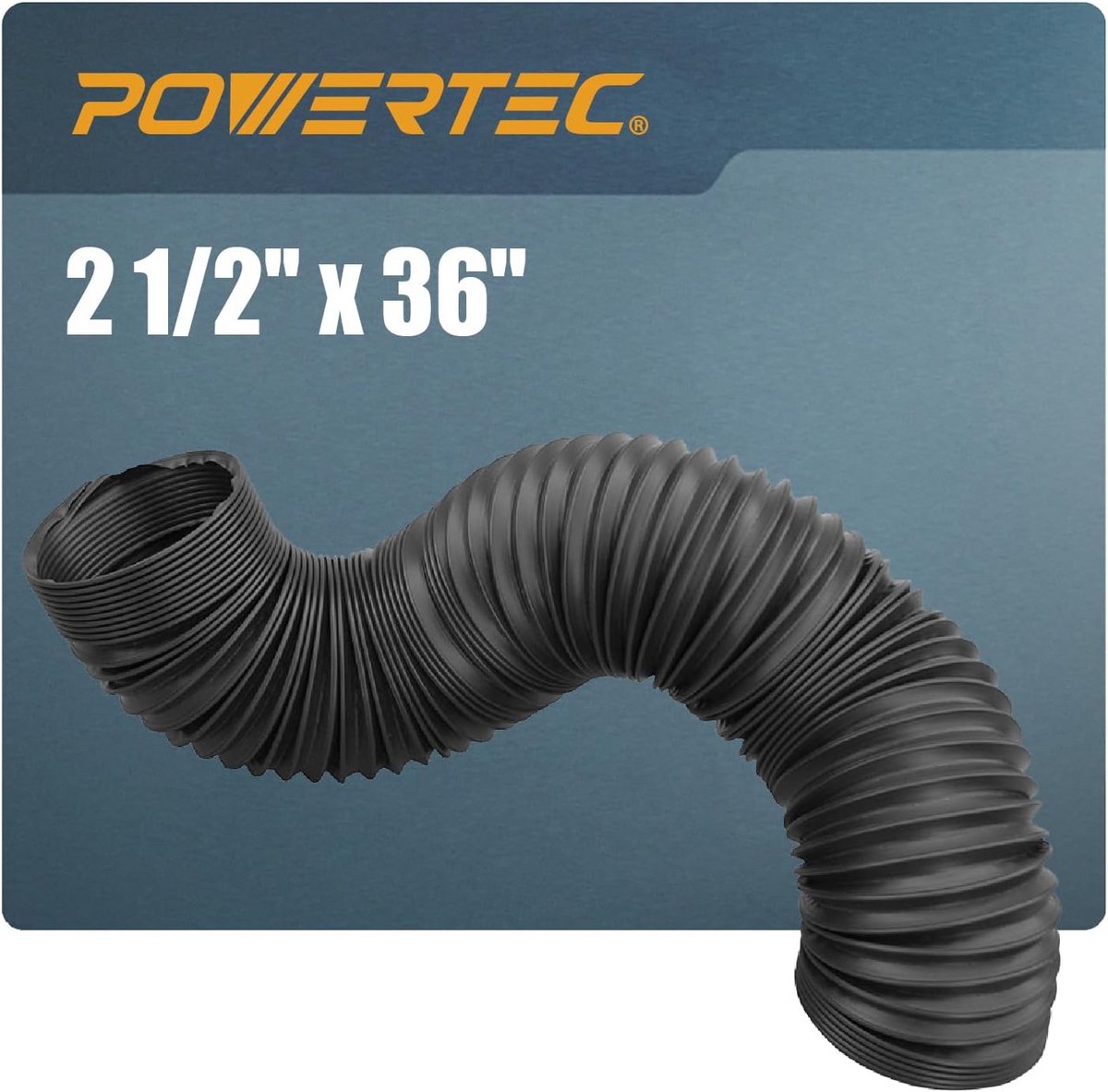 Flexibele stofopvangslang 2-1/2 inch voor effectieve stofafzuiging