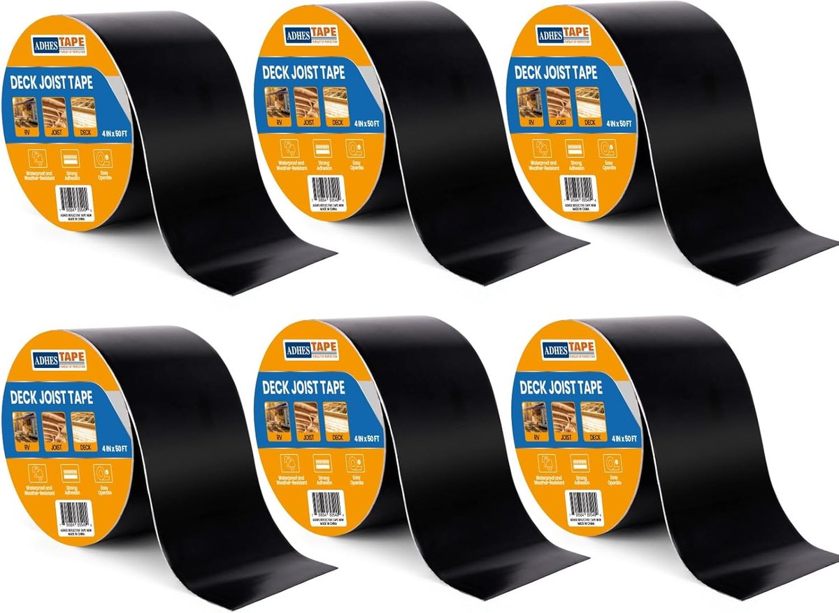 Butylband Afdichtingsbanden PVC 100 mm x 15 m - 6 Rollen