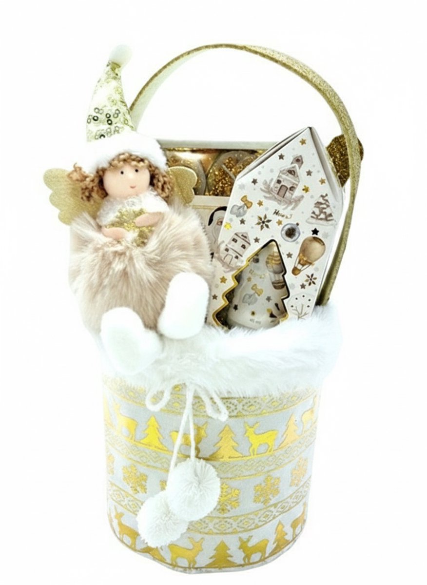 Kerstcadeau Geschenkset voor Haar – Luxe Handcrème – Cadeau voor Vrouw, Moeder, Vriendin of Collega