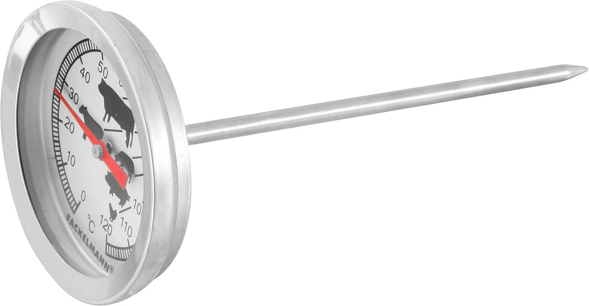 Braadthermometer voor Vlees en Bakwaren - Precisie Gril- en Vleesthermometer