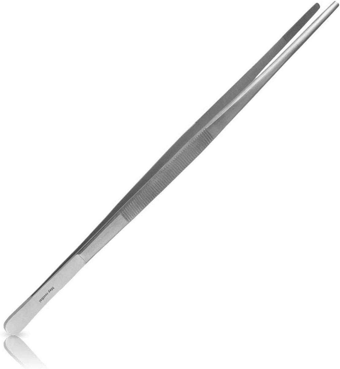 Roestvrijstalen Keukentang - Grill Pincet - Keukengereedschap - 25 cm