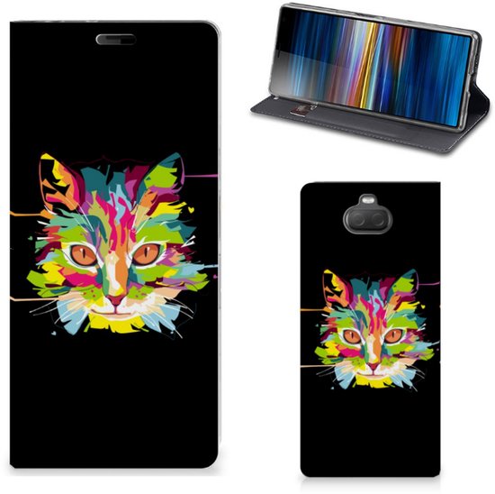 Coque Magnet Sony Xperia 10 Plus Couleur Cat