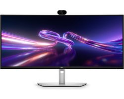 DELL Pro P P3426WEV computer monitor 86,6 cm (34.1") 3440 x 1440 Pixels Wide Quad HD LCD Zwart, Zilver