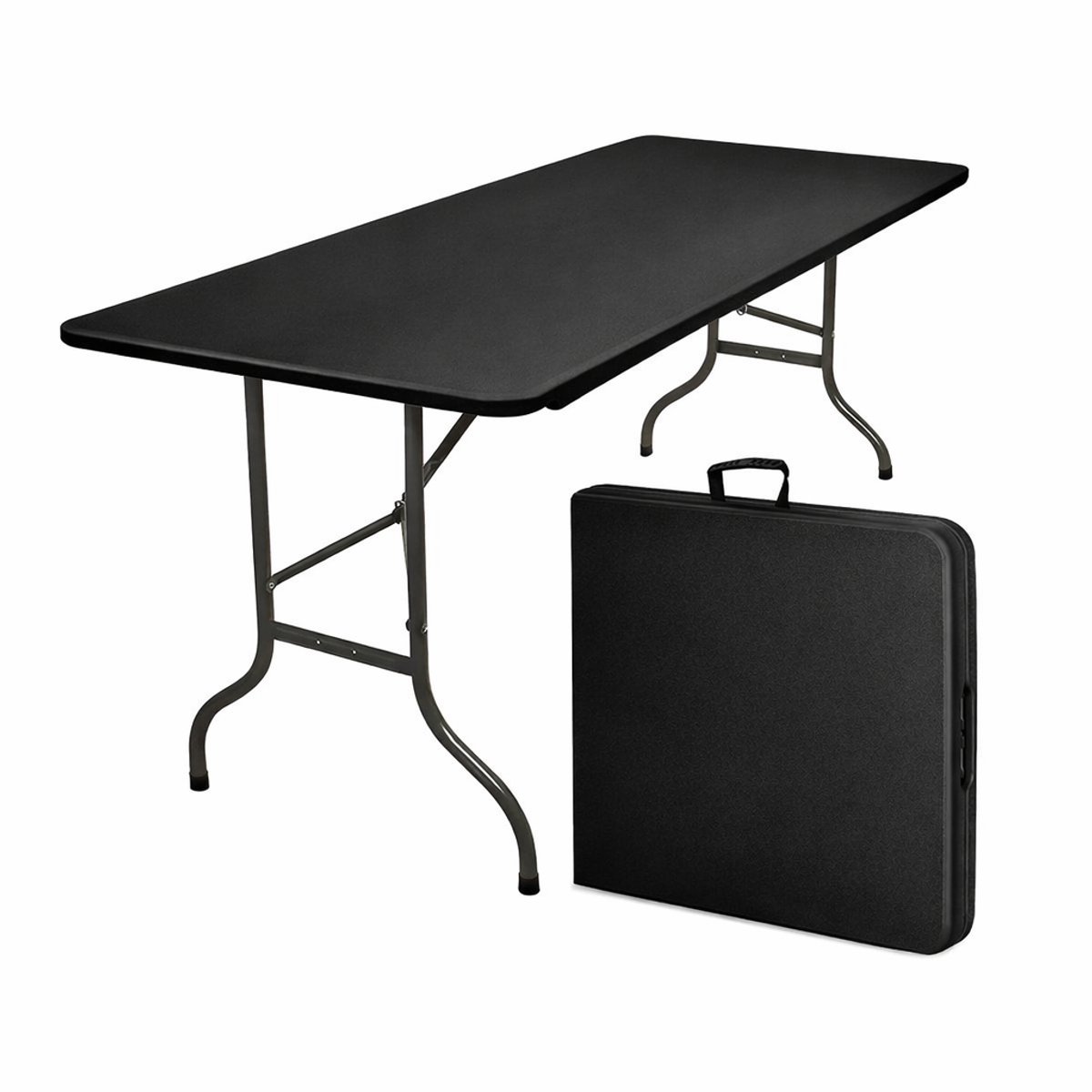 MaxxGarden Klaptafel - Inklapbare tafel - Opvouwbare Tuintafel - Weerbestendig - Inclusief handvat - 180x70x74cm