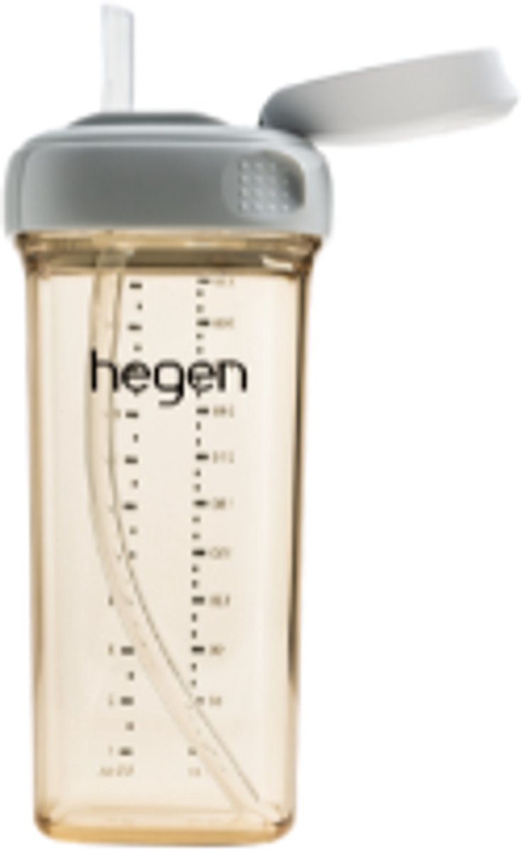 Hegen Rietjesbeker 330ml PPSU Grijs