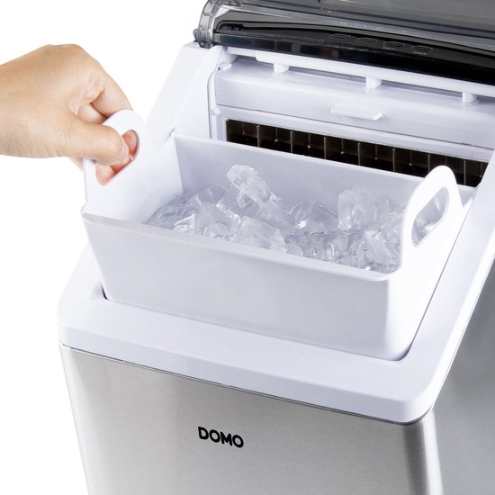 DOMO DO9301IB IJsblokjesmachine - 20 kg/24u - IJsblokjesmaker - 3 maten ijsklontjes - LED Display - IJsschep - Zelfreinigend van Merkloos — afbeelding 4