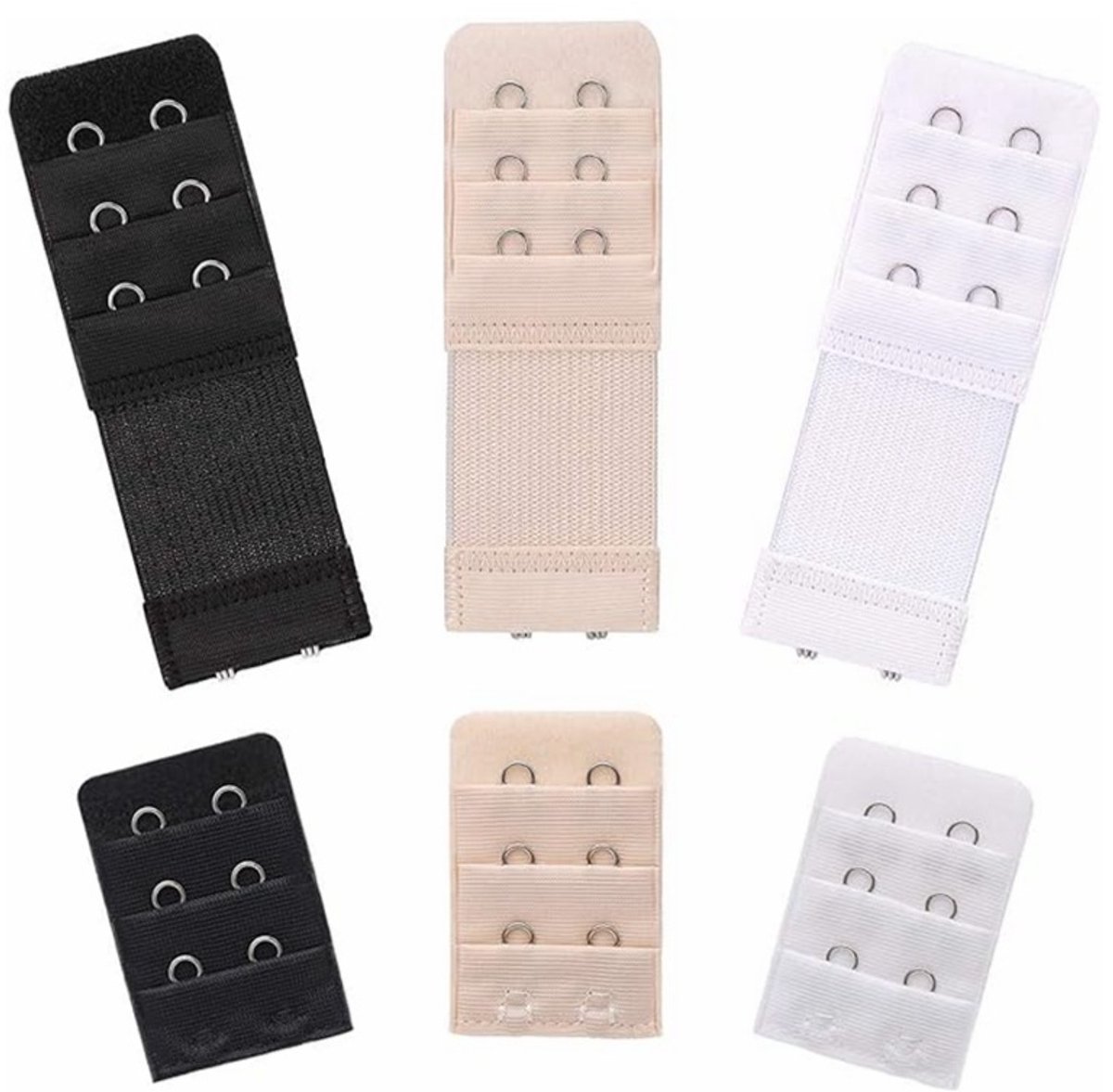 Verlengstuk voor beha, verlengstuk, beha-verlenger, elastische verlenghaakband, nylon beha-bandverlengers voor vrouwen, meerdere maten beschikbaar,Stijl 33