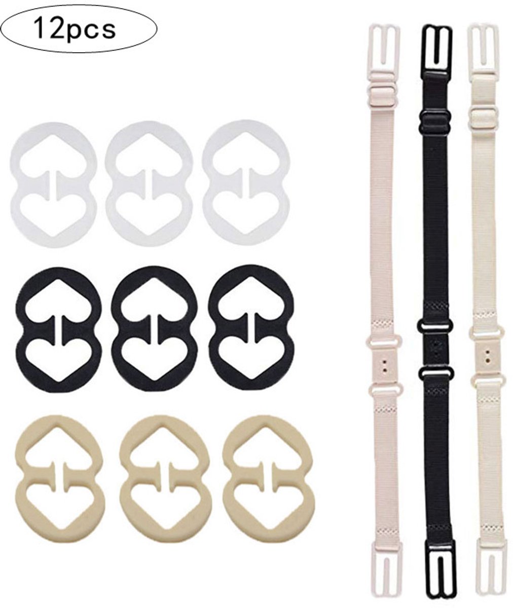 Verlengstuk voor beha, verlengstuk, beha-verlenger, elastische verlenghaakband, nylon beha-bandverlengers voor vrouwen, meerdere maten beschikbaar,Stijl 34