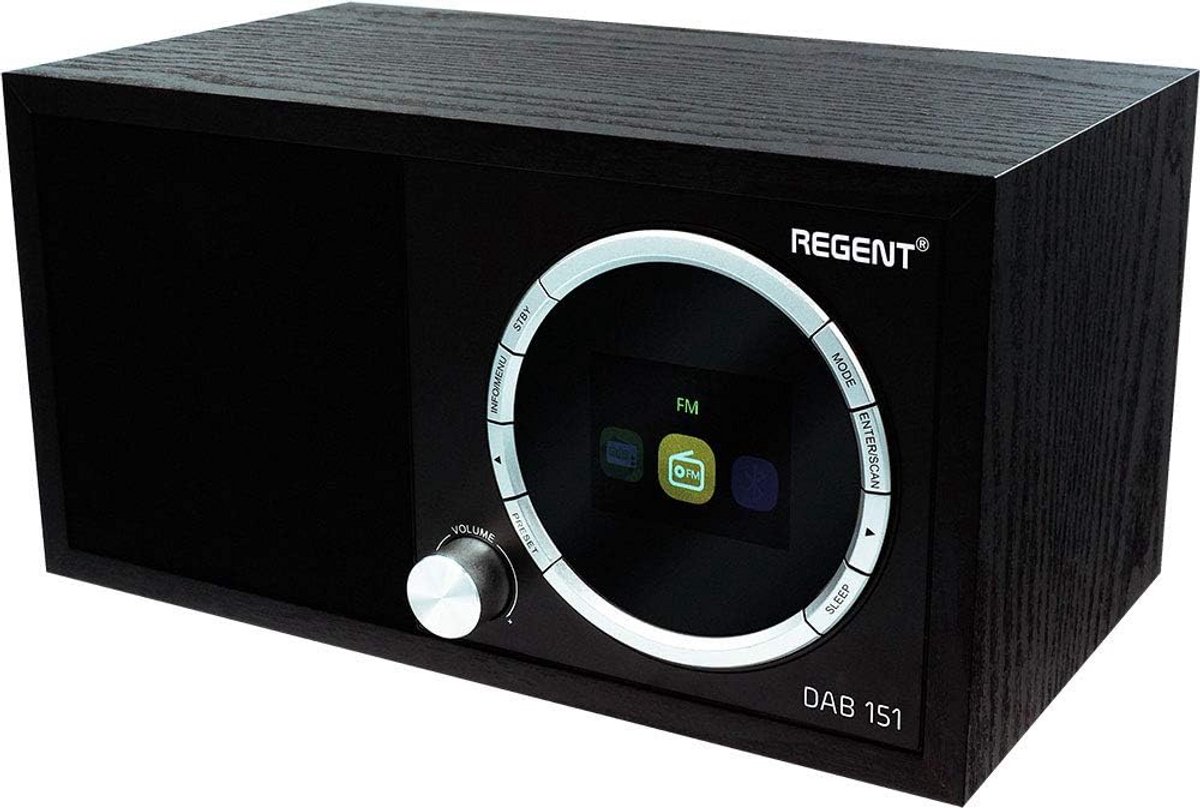 DAB+/FM Draagbare Radio met Bluetooth - Compacte Digitale Tuner en Radiowekker