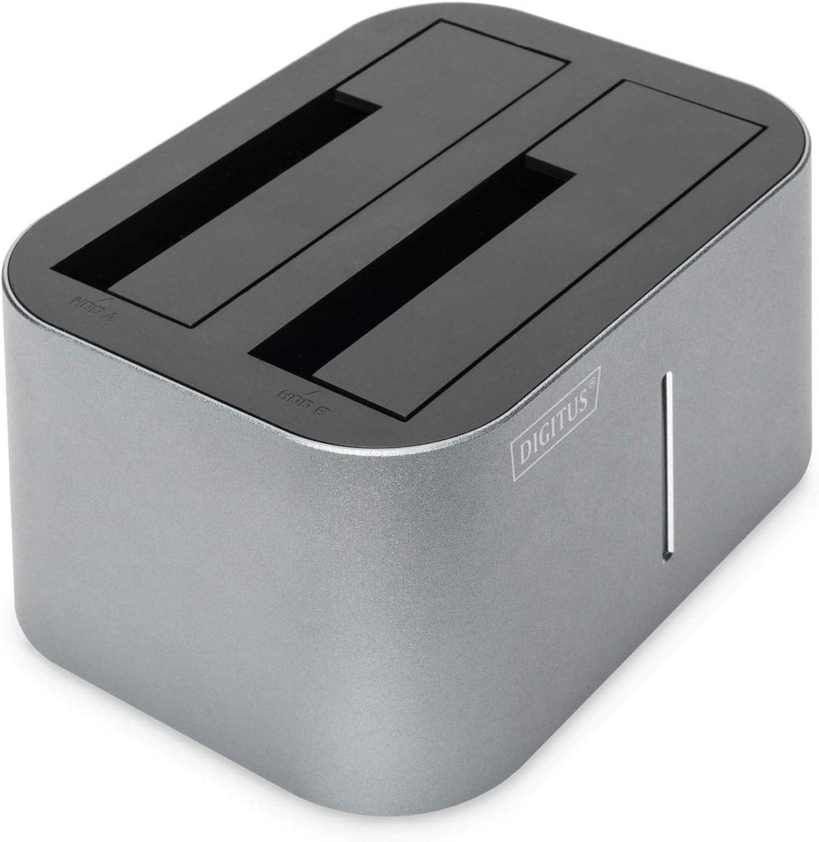 USB 3.0 Dual HDD/SSD Docking Station met Kloonfunctie - Hotswapping - 2.5"/3.5" SATA - 5 Gbps Gegevensoverdracht