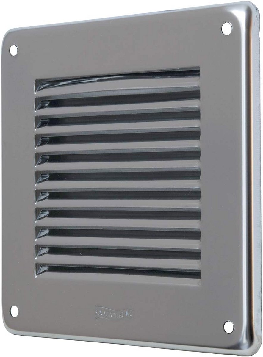 Vierkant Roestvrijstalen Ventilatierooster voor Efficiënte Luchtventilatie