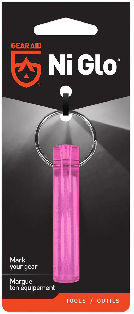 Gear Aid Ni-Glo™ - Sleutelhanger - Roze