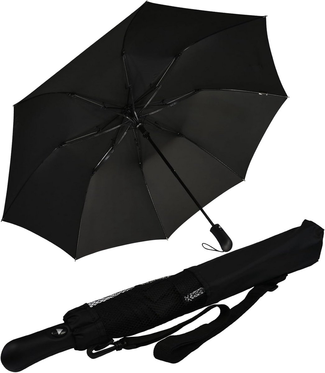 XXL Glasvezel Golfzakparaplu met Automatisch Openmechanisme - 124 cm