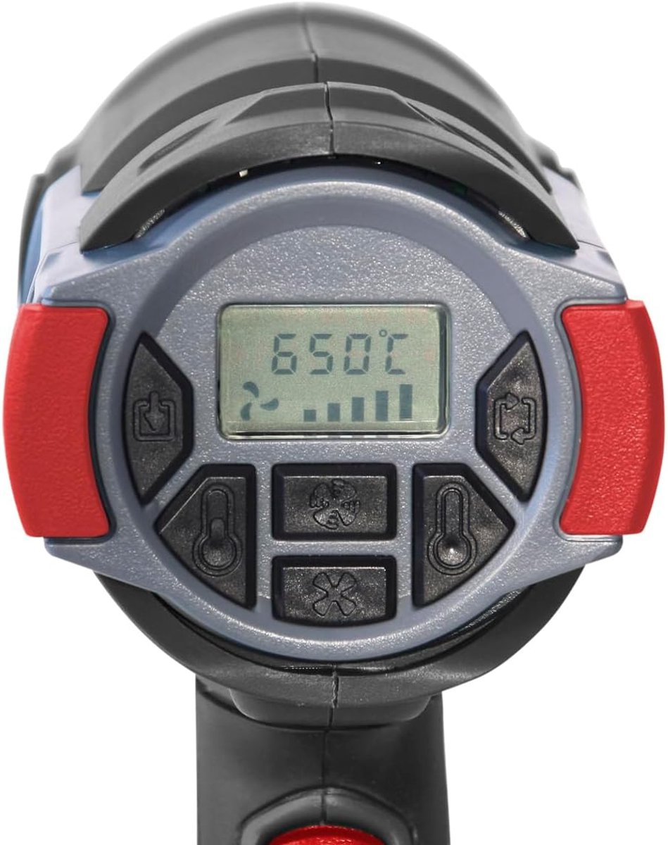 DIY Heteluchtpistool 2000W met Verstelbare Temperatuurniveaus en Accessoires