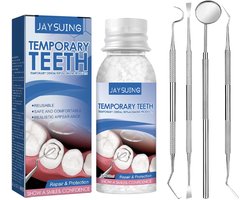 Gebit Reparatie Set - Gat in Tand Vullen - Opzet Stukken