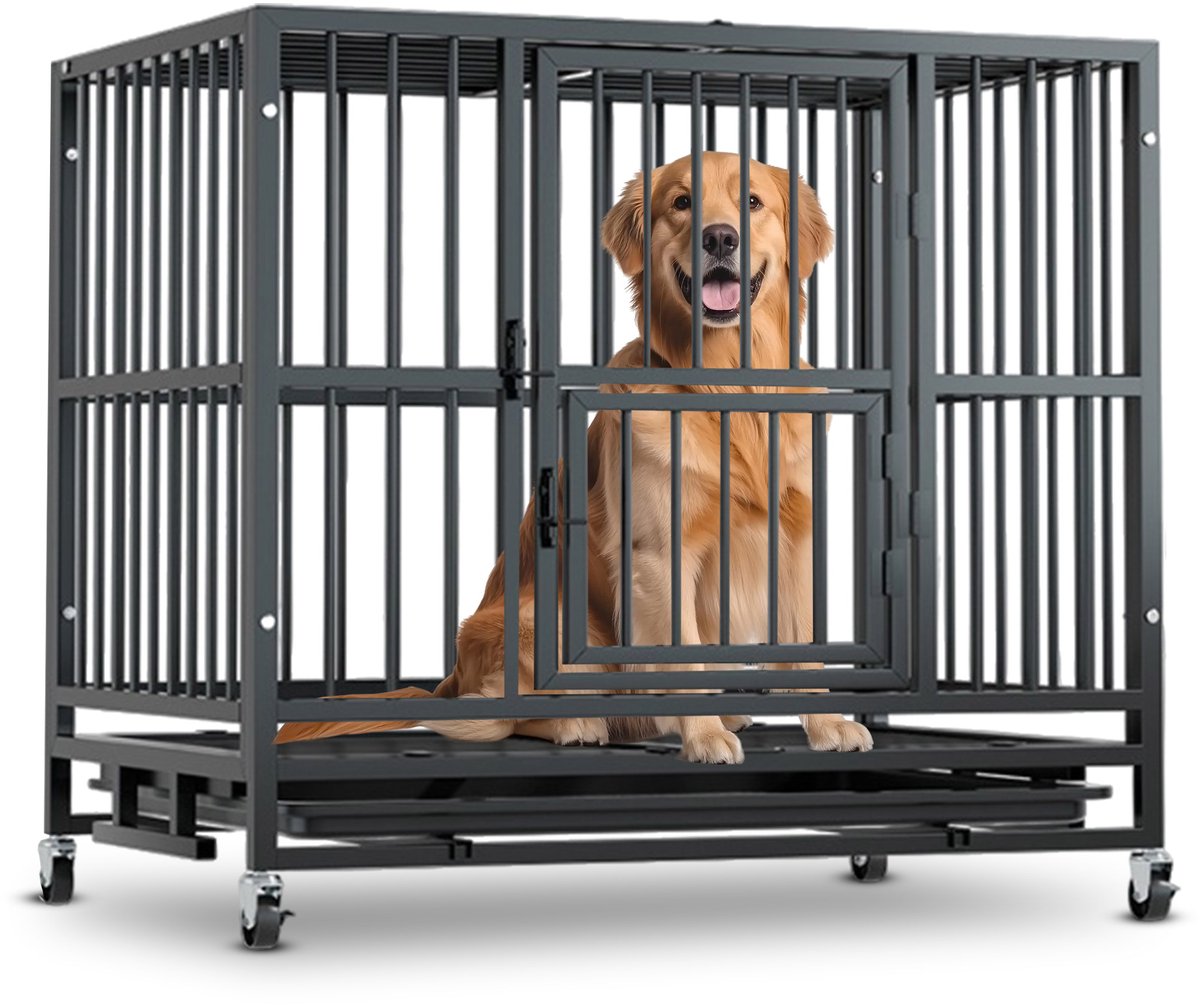 Pawsource Luxe Hondenbench - Bench Voor Honden - 93 x 65 x 84 cm