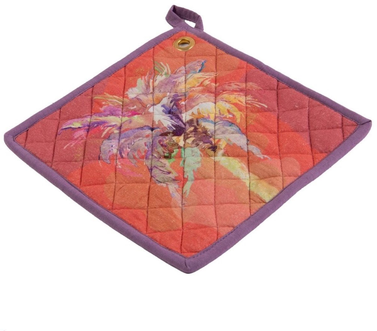 Imbarro Pannenlappen set-van-2 Palmtree 25x25cm
