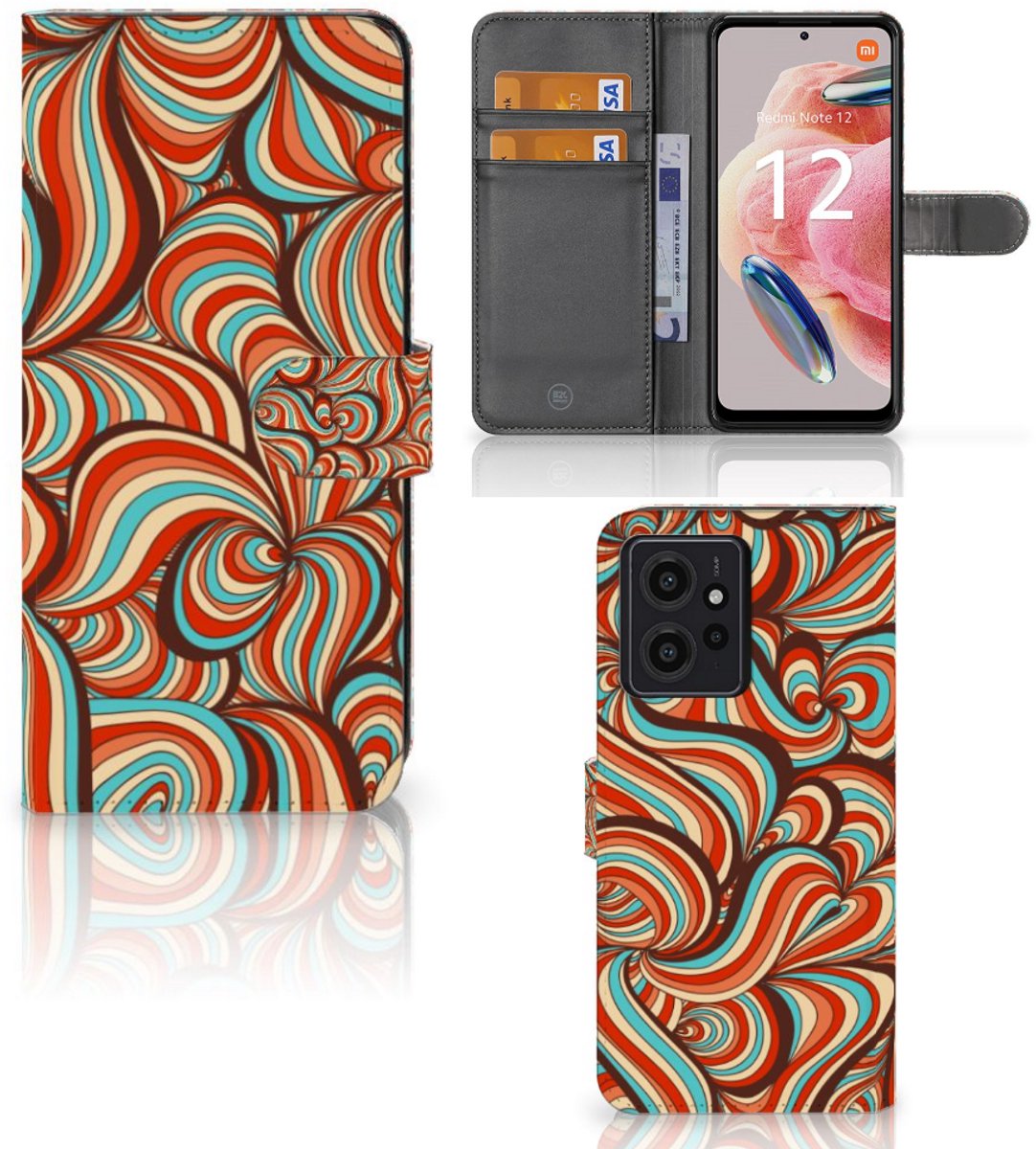 Xiaomi Redmi Note 12 4G Hoesje Retro