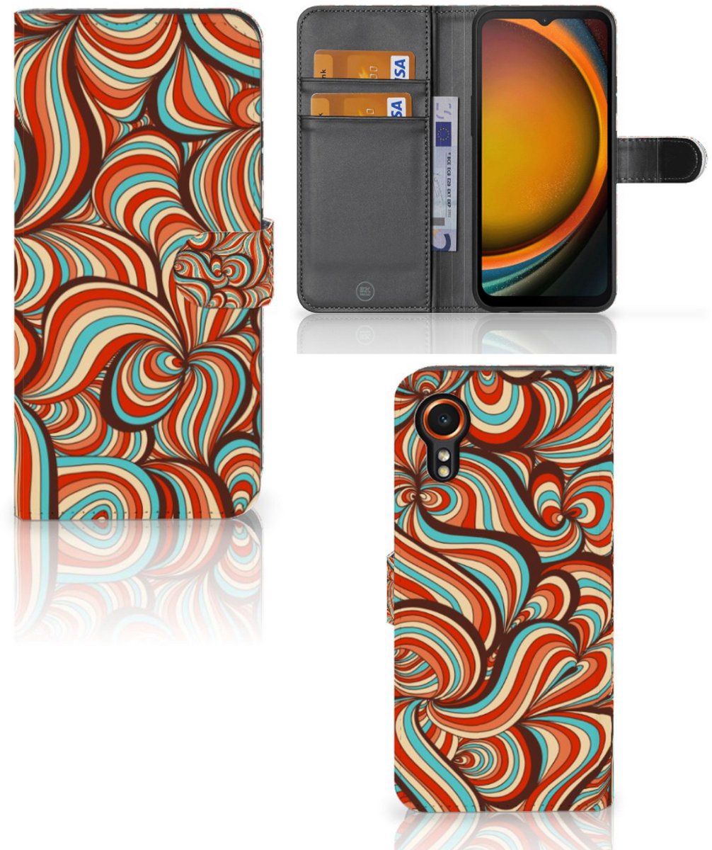 Samsung Galaxy Xcover 7 Hoesje Retro