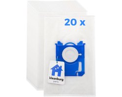 Kleanburg® - Geschikt voor Philips PowerLife - Stofzuigerzakken - 20 stuks