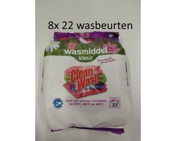 Senzora Clean Wash - wasmiddel waspoeder - Color kleur - 8x 22 wasbeurten