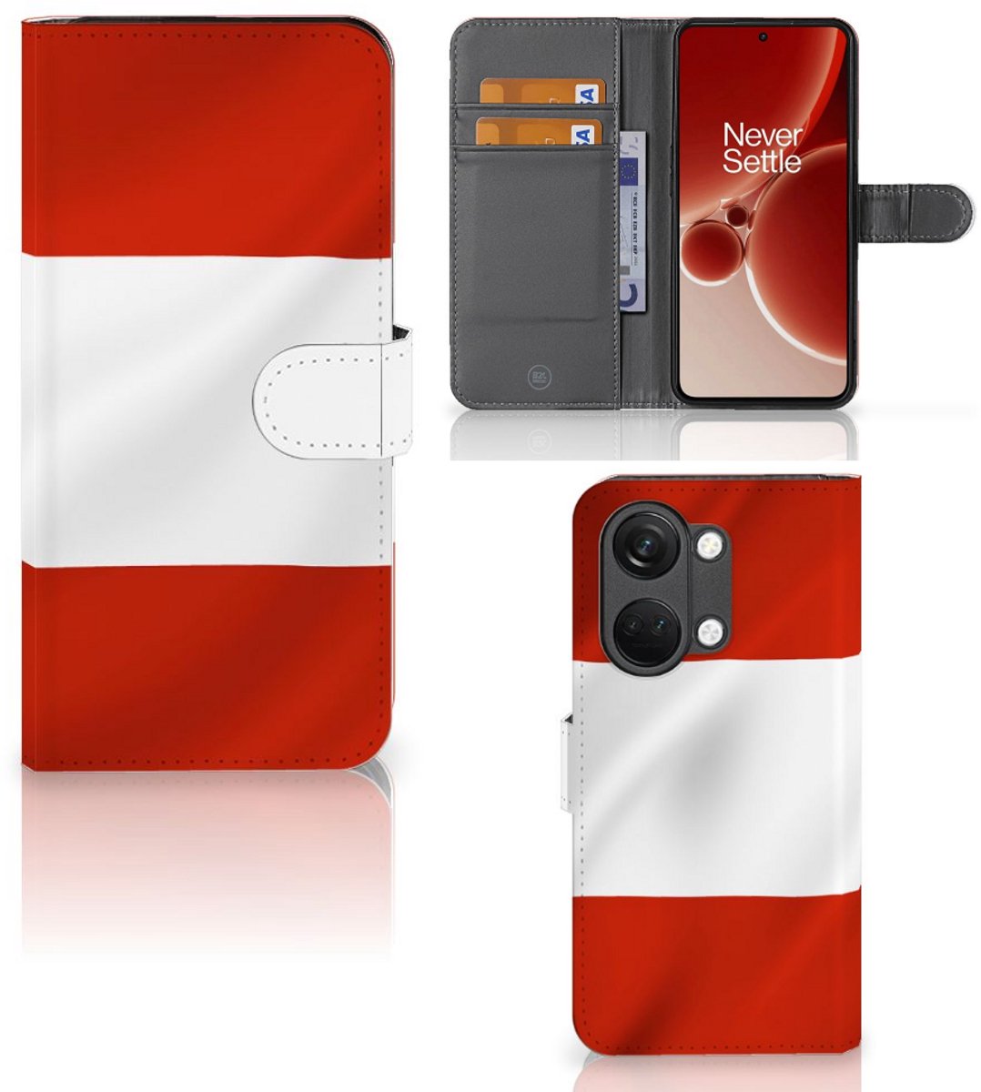 OnePlus Nord 3 Bookstyle Case Oostenrijk