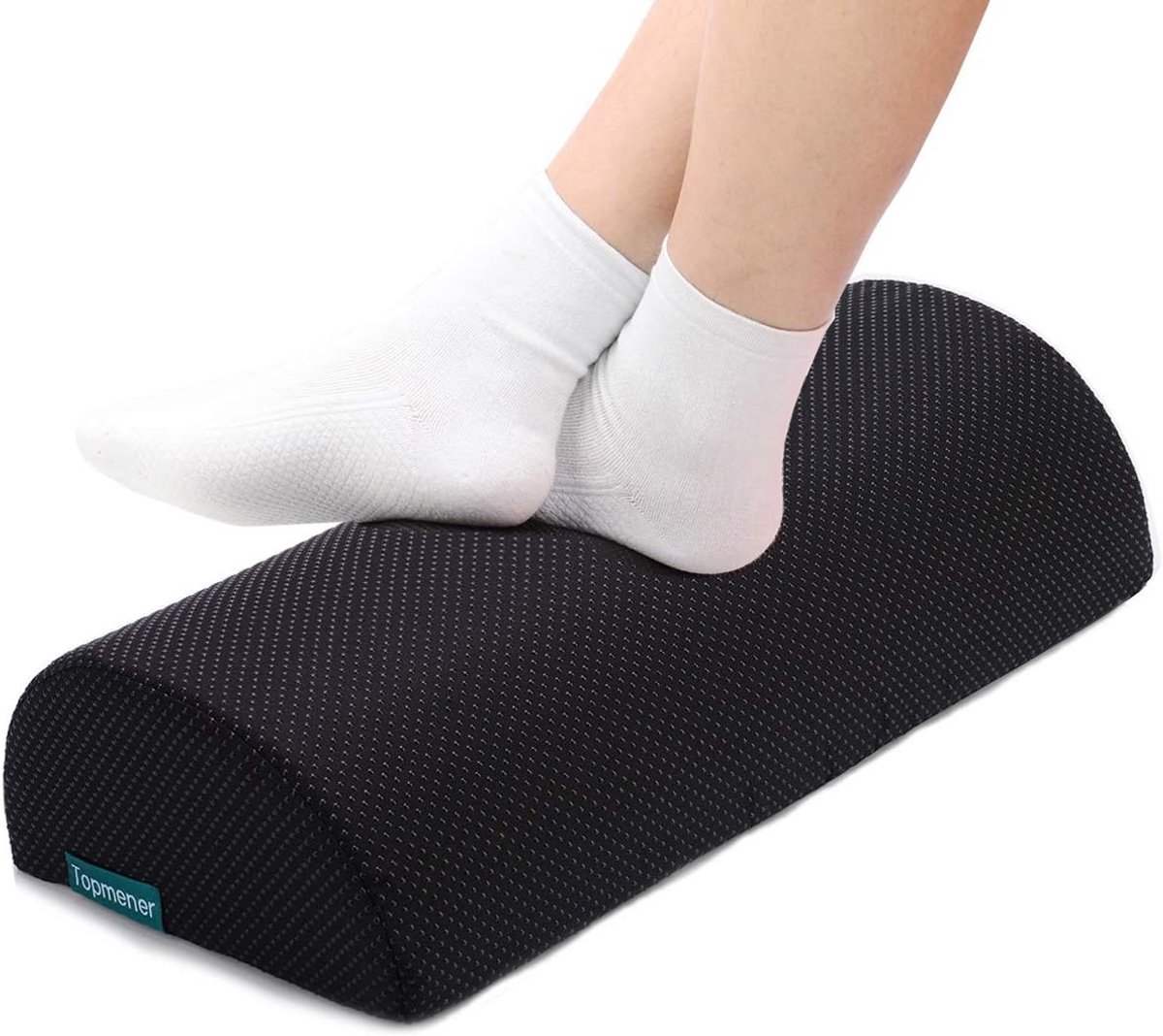 Ergonomische Voetsteun voor Onder Bureau - Wasbare Voetkruk met Massage Punten