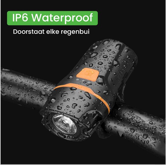 Lightyourbike ® BEAM 300 Verlichtingsset - Fietsverlichting USB Oplaadbaar - Fietslicht Voor en Achter - LED - Waterdicht — afbeelding 4