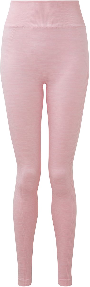 TriDri Women´s Recycled Seamless ´3D Fit´ Multi-Sport Flex Leggings TR512 - Light Pink Melange - M