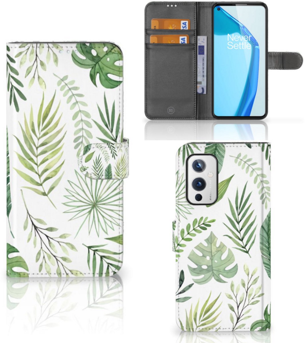 OnePlus 9 Hoesje Leaves